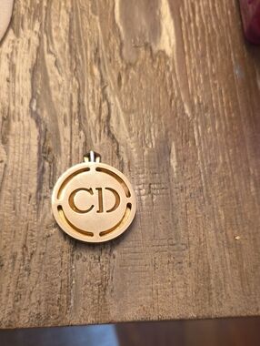 Christian Dior Gold-Tone CD Pendant Diffuser